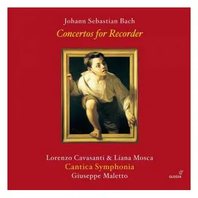 CD Johann Sebastian Bach: Blockflötenkonzerte Bwv 1053,1055,1060