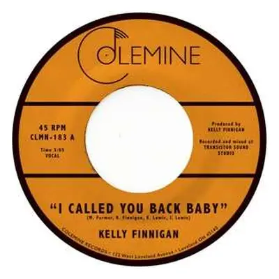 SP Kelly Finnigan: 7-i Called You Back Baby