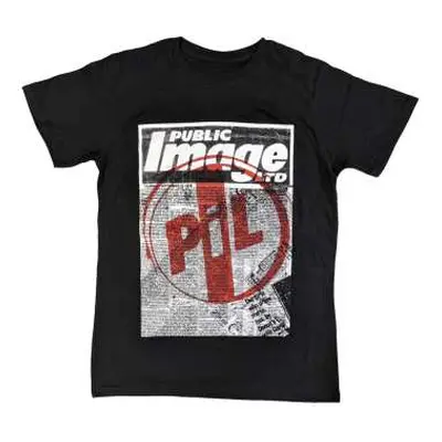 Pil (public Image Ltd) Unisex T-shirt: Poster (xx-large) XXL