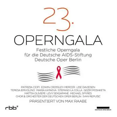 2CD Various: 23.festliche Operngala Für Die Deutsche Aids-stiftung