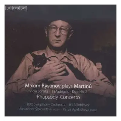 SACD Bohuslav Martinů: Rhapsodie-konzert Für Viola & Orchester