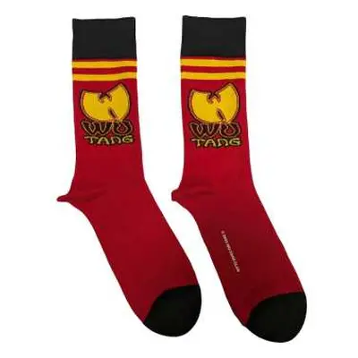 Wu-tang Clan Unisex Ankle Socks: Wu-tang Stripes (uk Size 7 - 11) 42 - 47