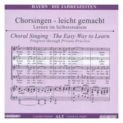 2CD Joseph Haydn: Chorsingen Leicht Gemacht:haydn,die Jahreszeiten