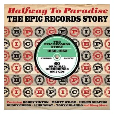 3CD Various: Halfway To Paradise - The Epic Records Story