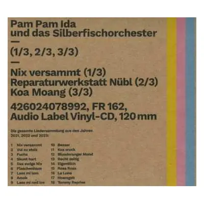 CD Pam Pam Ida: Trilogie