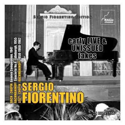 CD Johann Sebastian Bach: Sergio Fiorentino - Early Live & Unissued Takes