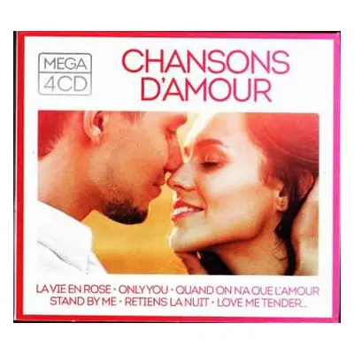 4CD Various: Mega 4 CD - Chansons D'amour