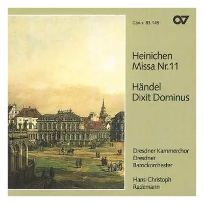 CD Georg Friedrich Händel: Missa Nr.11, Dixit Dominus