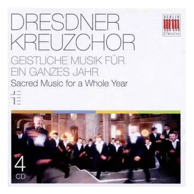 4CD Various: Dresdner Kreuzchor - Geistliche Musik Für Ein Ganzes Jahr