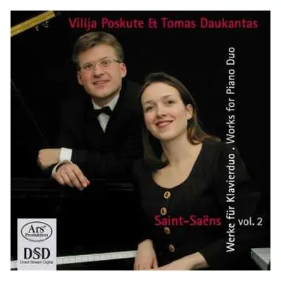 CD Camille Saint-Saëns: Klavierwerke Für Klavierduo Vol.2