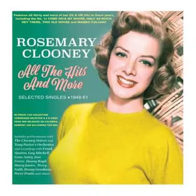 3CD Rosemary Clooney: All The Hits And More-selected Singles 1948-61