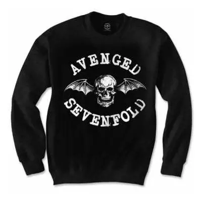 Avenged Sevenfold Unisex Sweatshirt: Death Bat (medium) M