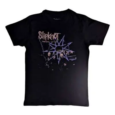 Slipknot Unisex T-shirt: The End So Far Band Photo (back Print) (large) L