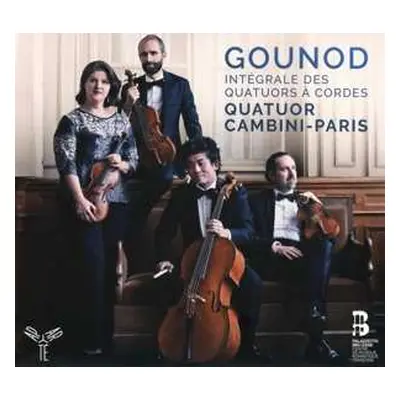 2CD Charles Gounod: Intégrale Des Quatuors à Cordes