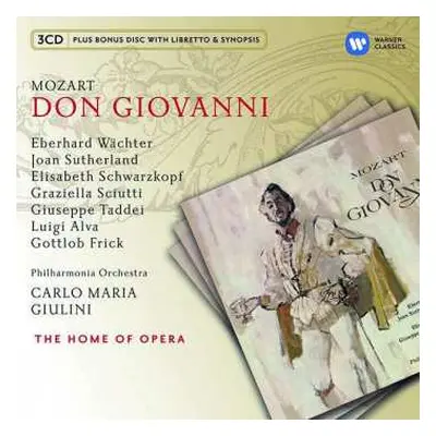 4CD Wolfgang Amadeus Mozart: Don Giovanni