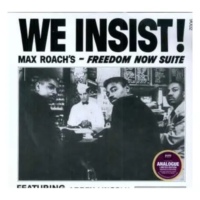 LP Max Roach: We Insist! Max Roach's Freedom Now Suite LTD