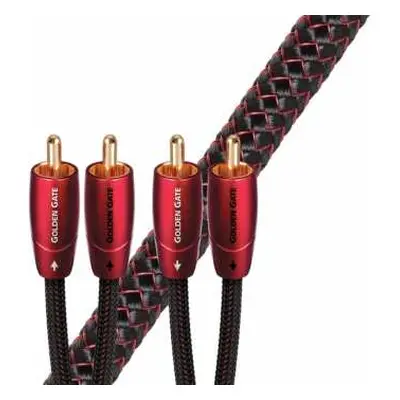 Audioquest Golden gate RR - audio kabel 2 x RCA - 2 x RCA 12m