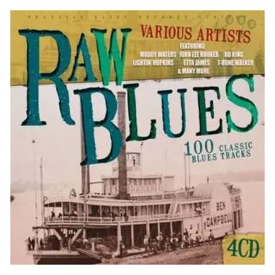 4CD Various: Raw Blues