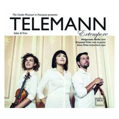 CD Georg Philipp Telemann: Solos & Trios Für Violine,viola Da Gamba,cembalo,orgel