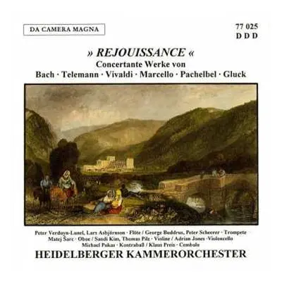 CD Johann Sebastian Bach: Heidelberger Kammerorchester - Rejouissance