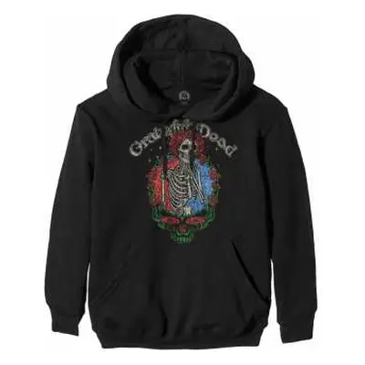 Grateful Dead Unisex Pullover Hoodie: Floral Stealie (small) S