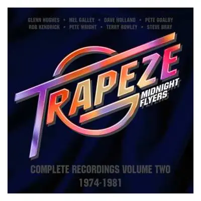 5CD/Box Set Trapeze: Midnight Flyers Complete Recordings Volume Two 1974-1981