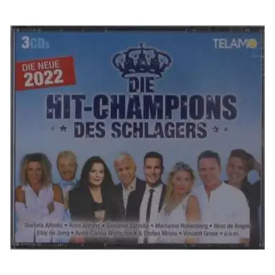 3CD Various: Die Hit-Champions Des Schlagers - Die Neue 2022