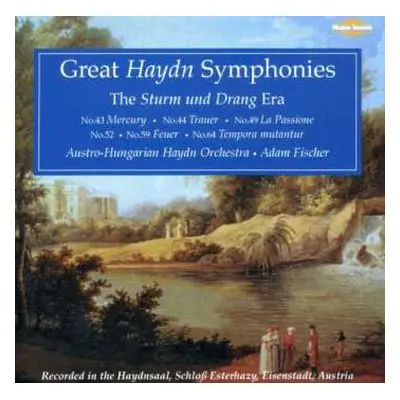 CD Joseph Haydn: Symphonien Nr.43,44,49,52,59,64