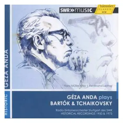 CD Béla Bartók: Geza Anda Plays Bartok & Tschaikowsky