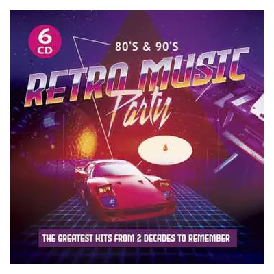 6CD Various: 80s & 90s Retro Music Party