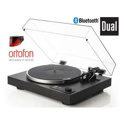 DUAL CS 529 Automatic High Fidelity (Black Structural) + Ortofon 2M Red (MM)