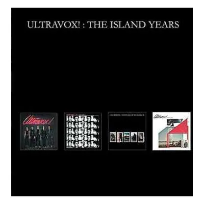 4CD/Zestaw pudełkowy Ultravox: The Island Years