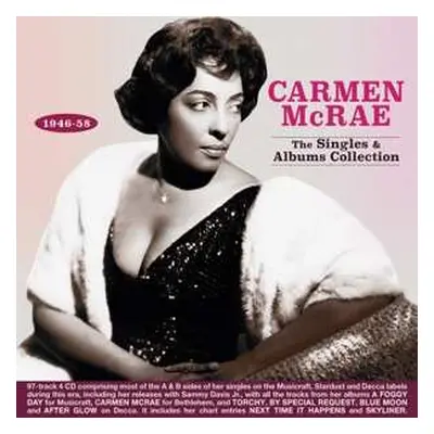 4CD Carmen McRae: The Singles & Albums Collection: 1946-58