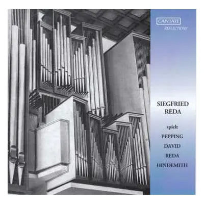 CD Siegfried Reda: Siegfried Reda Spielt Pepping, David, Reda, Hindemith