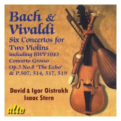 CD Antonio Vivaldi: Konzerte Für 2 Violinen Rv 509,512,514,517,522