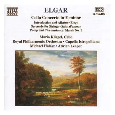 CD Sir Edward Elgar: Cello Concerto In E Minor - Introduction And Allegro