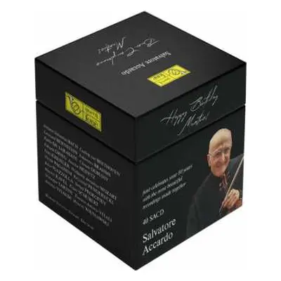 40SACD Salvatore Accardo: Buon Compleanno Maestro! Box Set (40x Hybrid SACD) LTD