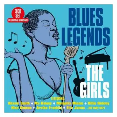 3CD Various: Blues Legends: The Girls