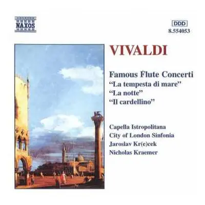 CD Antonio Vivaldi: Famous Flute Concerti