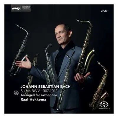 2SACD Johann Sebastian Bach: Suites BWV 1007-1012 Arranged For Saxophone