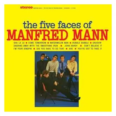 LP Manfred Mann: The Five Faces Of Manfred Mann