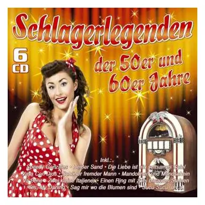 6CD Various: Schlagerlegenden Der 50er Und 60er Jahre