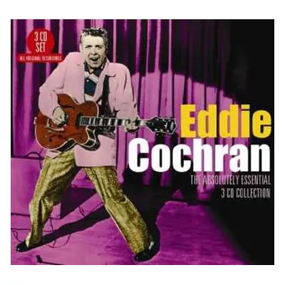 3CD Eddie Cochran: The Absolutely Essential Collection 3 CD Collection