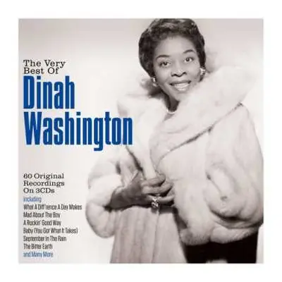 3CD Dinah Washington: Mad About The Boy - The Very Best Of Dinah Washington