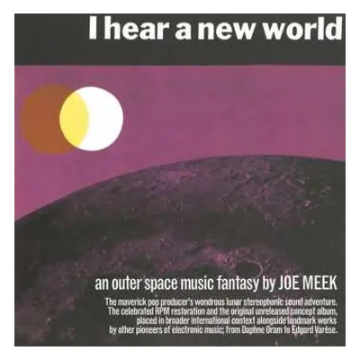 3CD/Box Set Joe Meek: I Hear A New World. An Outerspace Music Fantasy By Joe Meek (The Pioneers 