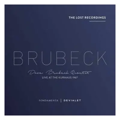 CD The Dave Brubeck Quartet: Live At The Kurhaus 1967 DLX | DIGI