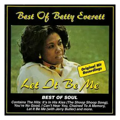 CD Betty Everett: Best Of Betty Everett/ Let It Be Me