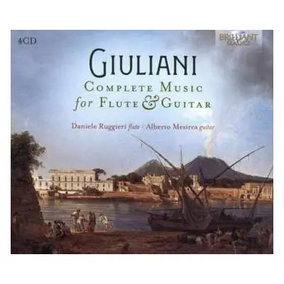 4CD Daniele / Alber Ruggieri: Giuliani: Complete Music For Flute & Guitar