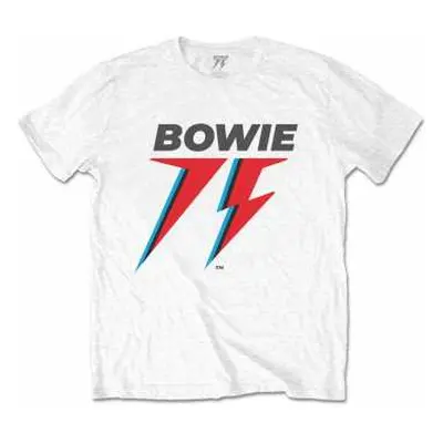 Tričko 75th Logo David Bowie XXL