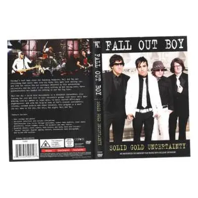 DVD Fall Out Boy: Solid Gold Uncertainty